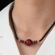 Cinnabar Lucky Bead Protection Necklace Pendant Cinnabar Lucky Bead Protection Necklace Pendant