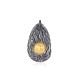 999 Silver Gold Tai Chi Yin Yang Necklace 999 Silver Gold Tai Chi Yin Yang Necklace