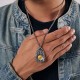 999 Silver Gold Tai Chi Yin Yang Necklace 999 Silver Gold Tai Chi Yin Yang Necklace