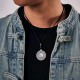 999 Silver Tai Chi Yin Yang Bagua Mountain Ghost Necklace 999 Silver Tai Chi Yin Yang Bagua Mountain Ghost Necklace