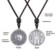 999 Silver Tai Chi Yin Yang Bagua Mountain Ghost Necklace 999 Silver Tai Chi Yin Yang Bagua Mountain Ghost Necklace
