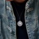 999 Silver Tai Chi Yin Yang Bagua Mountain Ghost Necklace 999 Silver Tai Chi Yin Yang Bagua Mountain Ghost Necklace