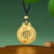 Gold Plated Copper Koi Fish Strength Pendant