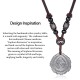 999 Silver Sophora Flavescens Cotton Rope Necklace 999 Silver Sophora Flavescens Cotton Rope Necklace