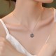 Silver 18K Gold Jade Peace Snake Pendant Silver 18K Gold Jade Peace Snake Pendant