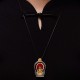 Tibetan Avalokitesvara Dzi Bead Healing Pendant Tibetan Avalokitesvara Dzi Bead Healing Pendant