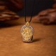 Tibetan Avalokitesvara Dzi Bead Healing Pendant Tibetan Avalokitesvara Dzi Bead Healing Pendant