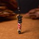 Tibet Om Mani Padme Hum Dzi Bead Wisdom Necklace Tibet Om Mani Padme Hum Dzi Bead Wisdom Necklace