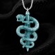 Hetian Jade Snake Sword Luck Pendant Hetian Jade Snake Sword Luck Pendant