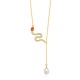 925 Silver Pearl Snake Year Blessing Pendant 925 Silver Pearl Snake Year Blessing Pendant