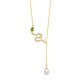925 Silver Pearl Snake Year Blessing Pendant 925 Silver Pearl Snake Year Blessing Pendant