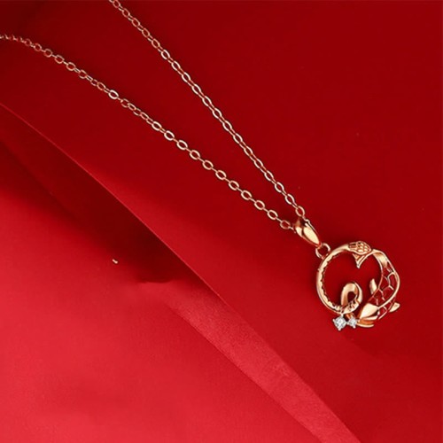 925 Silver Koi Fish Year of the Snake Necklace