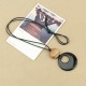 Black Obsidian Liuli Picture Stone Fulfillment Necklace Black Obsidian Liuli Picture Stone Fulfillment Necklace