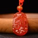 Chinese Zodiac Red Agate Luck Necklace Chinese Zodiac Red Agate Luck Necklace