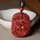 Chinese Zodiac Cinnabar Calm Concentration Pendant Chinese Zodiac Cinnabar Calm Concentration Pendant