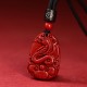 Chinese Zodiac Cinnabar Calm Necklace Pendant Chinese Zodiac Cinnabar Calm Necklace Pendant