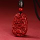 Chinese Zodiac Cinnabar Calm Necklace Pendant Chinese Zodiac Cinnabar Calm Necklace Pendant
