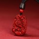 Chinese Zodiac Cinnabar Calm Necklace Pendant Chinese Zodiac Cinnabar Calm Necklace Pendant