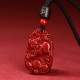 Chinese Zodiac Cinnabar Calm Necklace Pendant Chinese Zodiac Cinnabar Calm Necklace Pendant