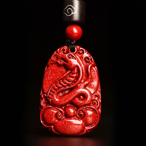 Chinese Zodiac Cinnabar Calm Necklace Pendant Chinese Zodiac Cinnabar Calm Necklace Pendant