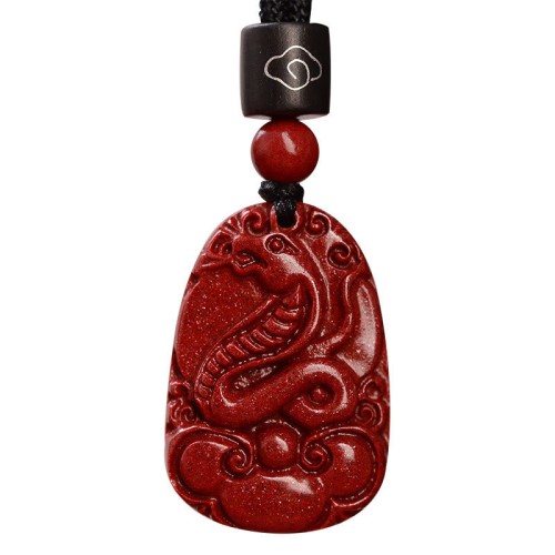 Chinese Zodiac Cinnabar Calm Necklace Pendant Chinese Zodiac Cinnabar Calm Necklace Pendant