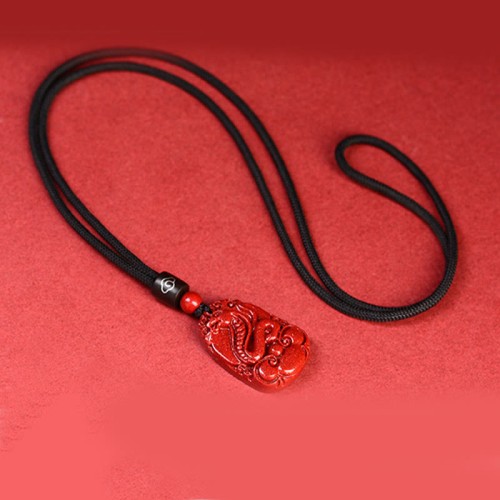 Chinese Zodiac Cinnabar Calm Necklace Pendant Chinese Zodiac Cinnabar Calm Necklace Pendant