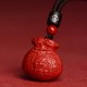Chinese Zodiac Money Bag Cinnabar Calm Necklace Pendant Chinese Zodiac Money Bag Cinnabar Calm Necklace Pendant