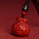 Chinese Zodiac Money Bag Cinnabar Calm Necklace Pendant Chinese Zodiac Money Bag Cinnabar Calm Necklace Pendant