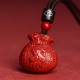 Chinese Zodiac Money Bag Cinnabar Calm Necklace Pendant Chinese Zodiac Money Bag Cinnabar Calm Necklace Pendant