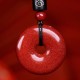 Chinese Zodiac Cinnabar Peace Necklace