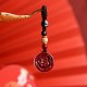 Cinnabar Zodiac Calm Phone Hanging Decoration Necklace Cinnabar Zodiac Calm Phone Hanging Decoration Necklace