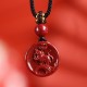 Cinnabar Zodiac Calm Phone Hanging Decoration Necklace Cinnabar Zodiac Calm Phone Hanging Decoration Necklace