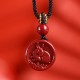Cinnabar Zodiac Calm Phone Hanging Decoration Necklace Cinnabar Zodiac Calm Phone Hanging Decoration Necklace