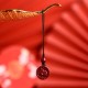 Cinnabar Zodiac Calm Phone Hanging Decoration Necklace Cinnabar Zodiac Calm Phone Hanging Decoration Necklace