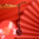 Cinnabar Zodiac Calm Phone Hanging Decoration Necklace Cinnabar Zodiac Calm Phone Hanging Decoration Necklace