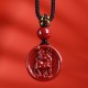 Cinnabar Zodiac Calm Phone Hanging Decoration Necklace Cinnabar Zodiac Calm Phone Hanging Decoration Necklace