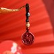 Cinnabar Zodiac Calm Phone Hanging Decoration Necklace Cinnabar Zodiac Calm Phone Hanging Decoration Necklace