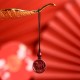 Cinnabar Zodiac Calm Phone Hanging Decoration Necklace Cinnabar Zodiac Calm Phone Hanging Decoration Necklace
