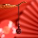 Cinnabar Zodiac Calm Phone Hanging Decoration Necklace Cinnabar Zodiac Calm Phone Hanging Decoration Necklace