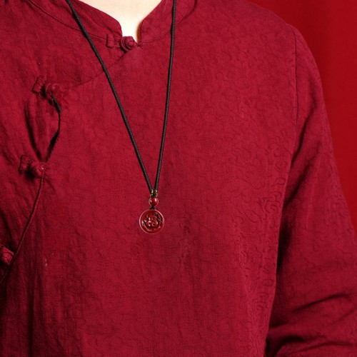 Cinnabar Zodiac Calm Phone Hanging Decoration Necklace Cinnabar Zodiac Calm Phone Hanging Decoration Necklace