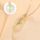 Hetian Jade Wheat Luck Necklace Pendant