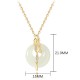 Hetian Jade Wheat Luck Necklace Pendant
