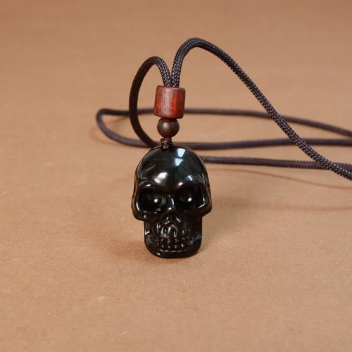 Black Obsidian Fulfillment Necklace Pendant