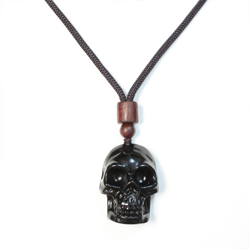 Black Obsidian Fulfillment Necklace Pendant