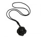 Black Obsidian Black Rose Purification Necklace Pendant