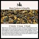 Green Tara Mantra Crystal Black Obsidian Fulfilment Pendant Green Tara Mantra Crystal Black Obsidian Fulfilment Pendant