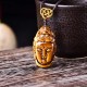 Tiger Eye Kwan Yin Strength Necklace Tiger Eye Kwan Yin Strength Necklace