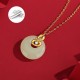 925 Silver Year of the Snake Blessing Necklace 925 Silver Year of the Snake Blessing Necklace