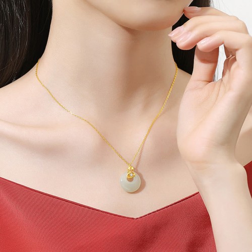 925 Silver Year of the Snake Blessing Necklace 925 Silver Year of the Snake Blessing Necklace