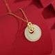925 Silver Year of the Snake Blessing Necklace 925 Silver Year of the Snake Blessing Necklace